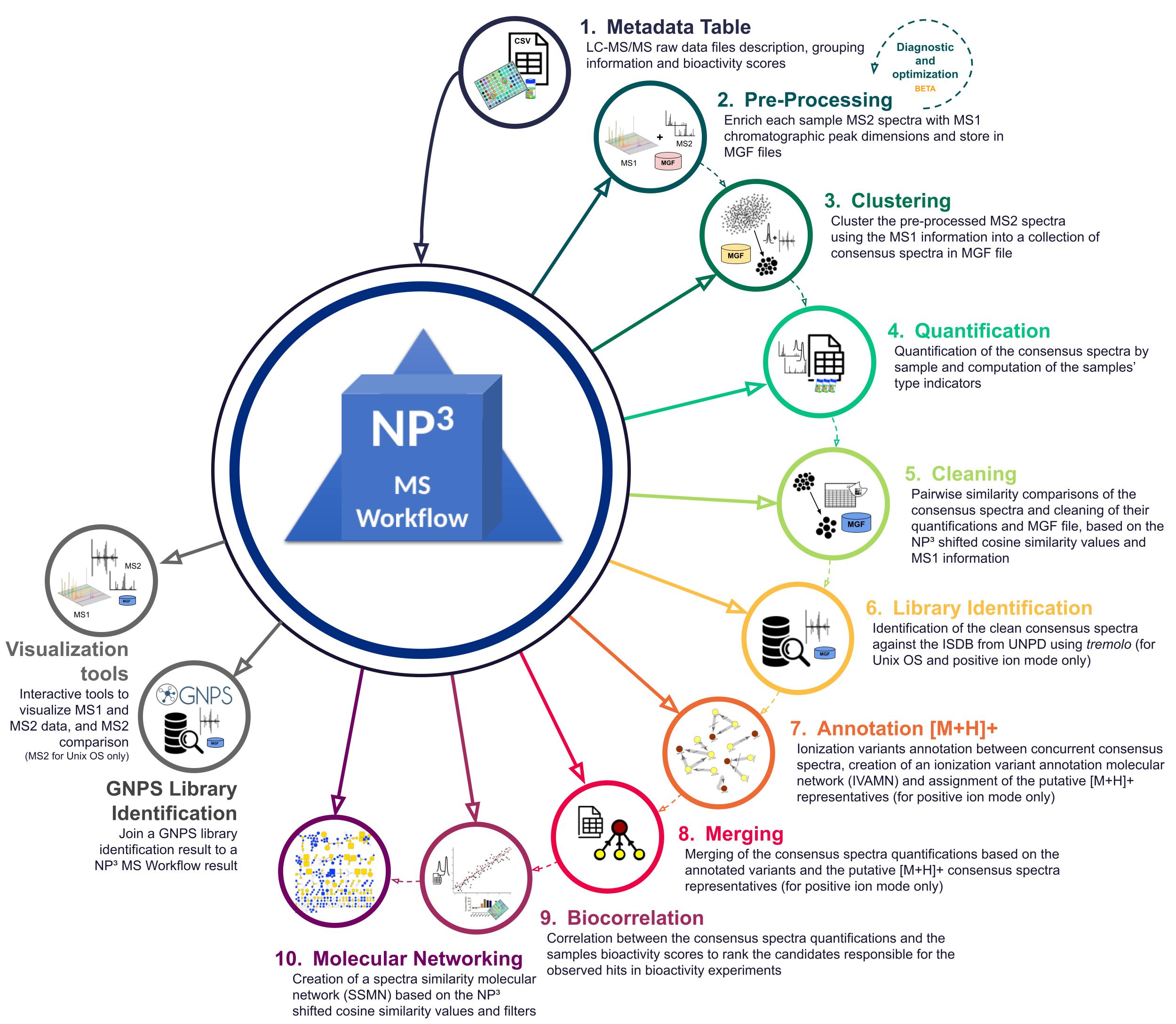 NP³ MS Workflow Pipeline